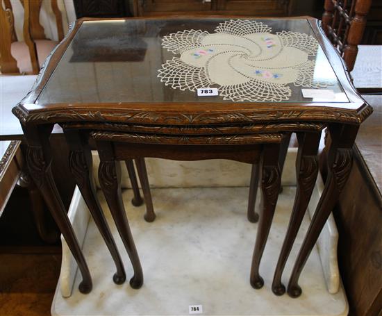 Two nests of tables